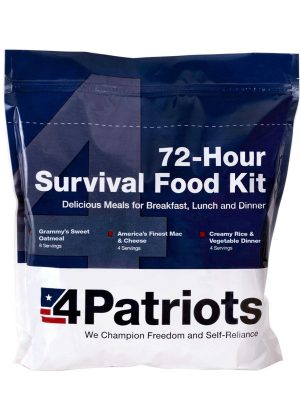 4Patriots 72-Hour Emergency Food Supply Survival Kit