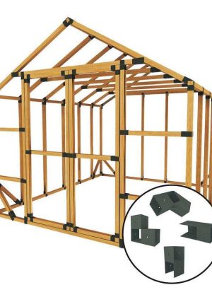 10 ft. W x 20 ft. D Custom DIY Greenhouse Kit by E-Z Frames