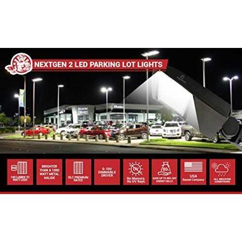 150 Watt LED NextGen 2 Parking Lot Lights - Image 3